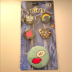 🦄❤️🌈👄 BUTTONS 5 pack